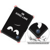 Housse Coque Ultra Fine pour Kobo Clara Colour/2E/BW avec Veille/Réveil Automatique, Étui avec Dragonne, Œil