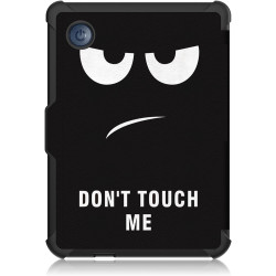 Housse Coque Ultra Fine pour Kobo Clara Colour/2E/BW avec Veille/Réveil Automatique, Étui avec Dragonne, Œil
