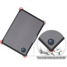 Housse Coque Ultra Fine pour Kobo Clara Colour/2E/BW - Étui Automatique Veille/Réveil avec Dragonne, Gris