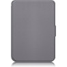 Housse Coque Ultra Fine pour Kobo Clara Colour/2E/BW - Étui Automatique Veille/Réveil avec Dragonne, Gris
