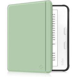 FINTIE Étui Compatible avec 7" Kobo Libra Colour 2024 / Kobo Libra 2 2021 (Modèle: N428 / N418), Housse Fine Légère Coque Arrièr