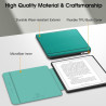 FINTIE Étui Compatible avec 7" Kobo Libra Colour 2024 / Kobo Libra 2 2021 (Modèle: N428 / N418), Housse Fine Légère Coque Arrièr