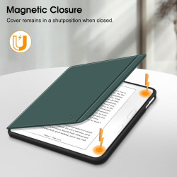 FINTIE Étui Compatible avec 7" Kobo Libra Colour 2024 / Kobo Libra 2 2021 (Modèle: N428 / N418), Housse Fine Légère Coque Arrièr