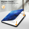 FINTIE Étui Compatible avec 7" Kobo Libra Colour 2024 / Kobo Libra 2 2021 (Modèle: N428 / N418), Housse Fine Légère Coque Arrièr