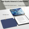 FINTIE Étui Compatible avec 7" Kobo Libra Colour 2024 / Kobo Libra 2 2021 (Modèle: N428 / N418), Housse Fine Légère Coque Arrièr