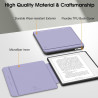 FINTIE Étui Compatible avec 7" Kobo Libra Colour 2024 / Kobo Libra 2 2021 (Modèle: N428 / N418), Housse Fine Légère Coque Arrièr