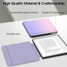 FINTIE Étui Compatible avec 7" Kobo Libra Colour 2024 / Kobo Libra 2 2021 (Modèle: N428 / N418), Housse Fine Légère Coque Arrièr