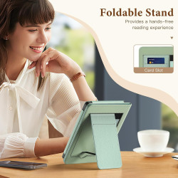 MoKo Étui pour Tolino Shine Color/Shine 5(2024)/4(2022) et Kobo Clara Colour/BW/2E 6", Coque Fine en PU avec Mise en Veille/Réve