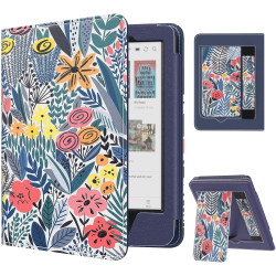 MoKo Étui pour Tolino Shine Color/Shine 5(2024)/4(2022) et Kobo Clara Colour/BW/2E 6",Coque Fine en PU avec Mise en Veille/Révei