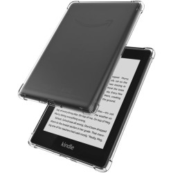 Zcooooool étui pour 6 "kindle paperblanc 10e génération 2018 (modèle n°pq94wif) housse en papier blanc à coins renforcés coque