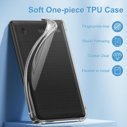 FINTIE Étui Compatible avec 6” Kobo Clara Colour/BW 2024 et Kobo Clara 2E 2022, Coque Arrière Fine Légère Housse en TPU Souple A