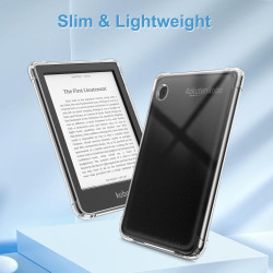 FINTIE Étui Compatible avec 6” Kobo Clara Colour/BW 2024 et Kobo Clara 2E 2022, Coque Arrière Fine Légère Housse en TPU Souple A