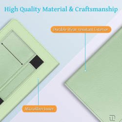 FINTIE Étui pour 6" Kindle (11e Génération, Modèle 2024/2022), Coque Fixation à Béquille Housse avec Fente pour Carte et Dragonn