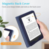 FINTIE Étui pour 6" Kindle (11e Génération, Modèle 2024/2022), Coque Fixation à Béquille Housse avec Fente pour Carte et Dragonn
