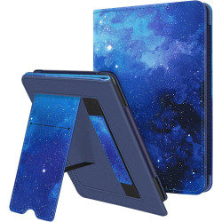 FINTIE Étui pour 6" Kindle (11e Génération, Modèle 2024/2022), Coque Fixation à Béquille Housse avec Fente pour Carte et Dragonn