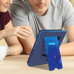 FINTIE Étui pour 6" Kindle (11e Génération, Modèle 2024/2022), Coque Fixation à Béquille Housse avec Fente pour Carte et Dragonn