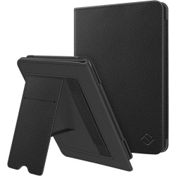 FINTIE Étui pour 6" Kindle (11e Génération, Modèle 2024/2022), Coque Fixation à Béquille Housse avec Fente pour Carte et Dragonn