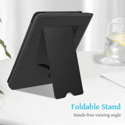 FINTIE Étui pour 6" Kindle (11e Génération, Modèle 2024/2022), Coque Fixation à Béquille Housse avec Fente pour Carte et Dragonn