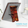 FINTIE Étui pour 6" Kindle (11e Génération, Modèle 2024/2022), Coque Fixation à Béquille Housse avec Fente pour Carte et Dragonn