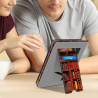 FINTIE Étui pour 6" Kindle (11e Génération, Modèle 2024/2022), Coque Fixation à Béquille Housse avec Fente pour Carte et Dragonn