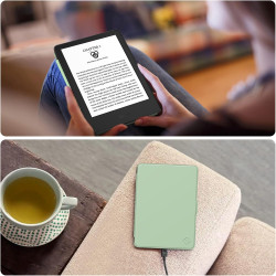 FINTIE Étui pour 6" Kindle (11e Génération, Modèle 2024/2022), Coque Fine et Légère, Housse Fermeture Magnétique Réveil/Veille A