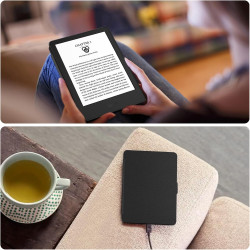 FINTIE Étui pour 6" Kindle (11e Génération, Modèle 2024/2022), Coque Fine et Légère, Housse Fermeture Magnétique Réveil/Veille A