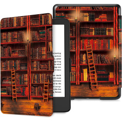FINTIE Étui pour 6" Kindle (11e Génération, Modèle 2024/2022), Coque Fine et Légère, Housse Fermeture Magnétique Réveil/Veille A