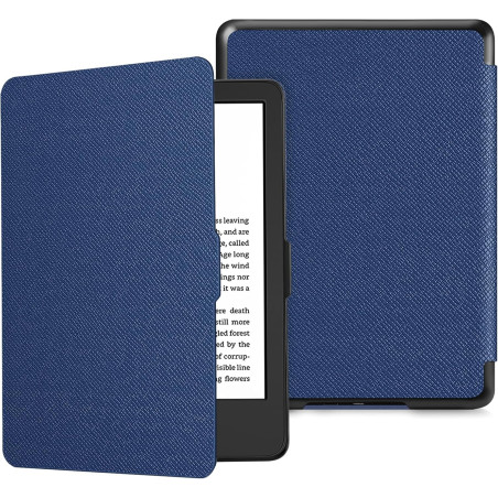 FINTIE Étui pour 6" Kindle (11e Génération, Modèle 2024/2022), Coque Fine et Légère, Housse Fermeture Magnétique Réveil/Veille A