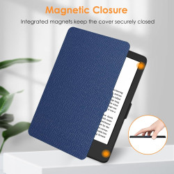 FINTIE Étui pour 6" Kindle (11e Génération, Modèle 2024/2022), Coque Fine et Légère, Housse Fermeture Magnétique Réveil/Veille A