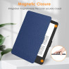 FINTIE Étui pour 6" Kindle (11e Génération, Modèle 2024/2022), Coque Fine et Légère, Housse Fermeture Magnétique Réveil/Veille A
