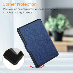 FINTIE Étui pour 6" Kindle (11e Génération, Modèle 2024/2022), Coque Fine et Légère, Housse Fermeture Magnétique Réveil/Veille A