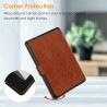 FINTIE Étui pour 6" Kindle (11e Génération, Modèle 2024/2022), Coque Fine et Légère, Housse Fermeture Magnétique Réveil/Veille A