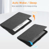 FINTIE Étui pour 6" Kindle (11e Génération, Modèle 2024/2022), Coque Fine et Légère, Housse Fermeture Magnétique Réveil/Veille A