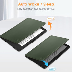 FINTIE Étui pour 6" Kindle (11e Génération, Modèle 2024/2022), Coque Fine et Légère, Housse Fermeture Magnétique Réveil/Veille A