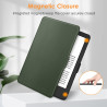 FINTIE Étui pour 6" Kindle (11e Génération, Modèle 2024/2022), Coque Fine et Légère, Housse Fermeture Magnétique Réveil/Veille A