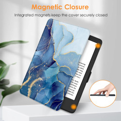 FINTIE Étui pour 6" Kindle (11e Génération, Modèle 2024/2022), Coque Fine et Légère, Housse Fermeture Magnétique Réveil/Veille A