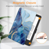 FINTIE Étui pour 6" Kindle (11e Génération, Modèle 2024/2022), Coque Fine et Légère, Housse Fermeture Magnétique Réveil/Veille A