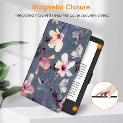 FINTIE Étui pour 6" Kindle (11e Génération, Modèle 2024/2022), Coque Fine et Légère, Housse Fermeture Magnétique Réveil/Veille A