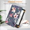 FINTIE Étui pour 6" Kindle (11e Génération, Modèle 2024/2022), Coque Fine et Légère, Housse Fermeture Magnétique Réveil/Veille A