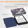 FINTIE Étui pour 6" Kindle (11e Génération, Modèle 2024/2022), Coque Fine et Légère, Housse Fermeture Magnétique Réveil/Veille A