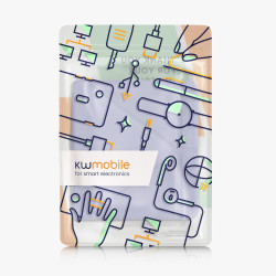 kwmobile Étui Compatible avec Kobo Libra 2 Coque - Étui à Rabat magnétique Tablette eReader Similicuir - Lavande