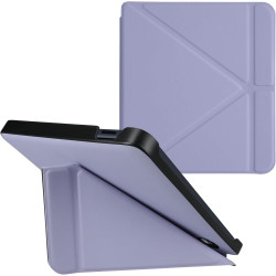 kwmobile Étui Compatible avec Kobo Libra 2 Coque - Étui à Rabat magnétique Tablette eReader Similicuir - Lavande