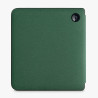 kwmobile Étui Compatible avec Kobo Libra 2 Coque - Étui à Rabat magnétique Tablette eReader Similicuir - Vert foncé