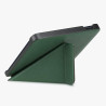 kwmobile Étui Compatible avec Kobo Libra 2 Coque - Étui à Rabat magnétique Tablette eReader Similicuir - Vert foncé