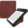 kwmobile Étui Compatible avec Kobo Libra 2 Coque - Étui à Rabat magnétique Tablette eReader Similicuir - Bordeaux foncé