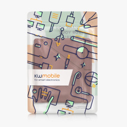kwmobile Étui Compatible avec Kobo Libra 2 Coque - Étui à Rabat magnétique Tablette eReader Similicuir - Bordeaux foncé