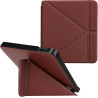 kwmobile Étui Compatible avec Kobo Libra 2 Coque - Étui à Rabat magnétique Tablette eReader Similicuir - Bordeaux foncé