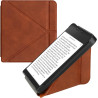 kwmobile Étui Compatible avec Kobo Libra 2 Coque - Étui à Rabat magnétique Tablette eReader Similicuir - Marron