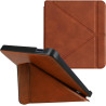 kwmobile Étui Compatible avec Kobo Libra 2 Coque - Étui à Rabat magnétique Tablette eReader Similicuir - Marron