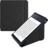 kwmobile Étui Compatible avec Kobo Libra 2 Coque - Étui à Rabat magnétique Tablette eReader Similicuir - Noir